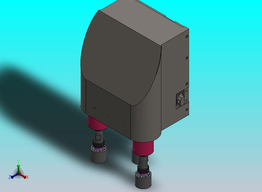 同步带传动的多轴同步旋转机构