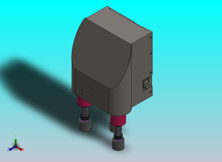 同步带传动的多轴同步旋转机构