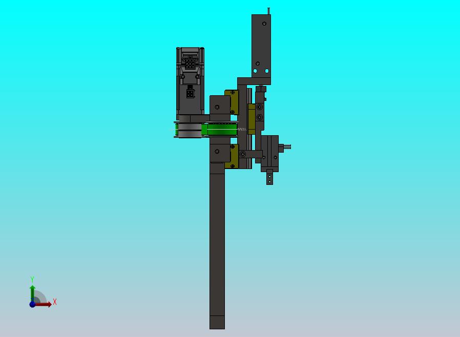 同步带传动的移栽机构