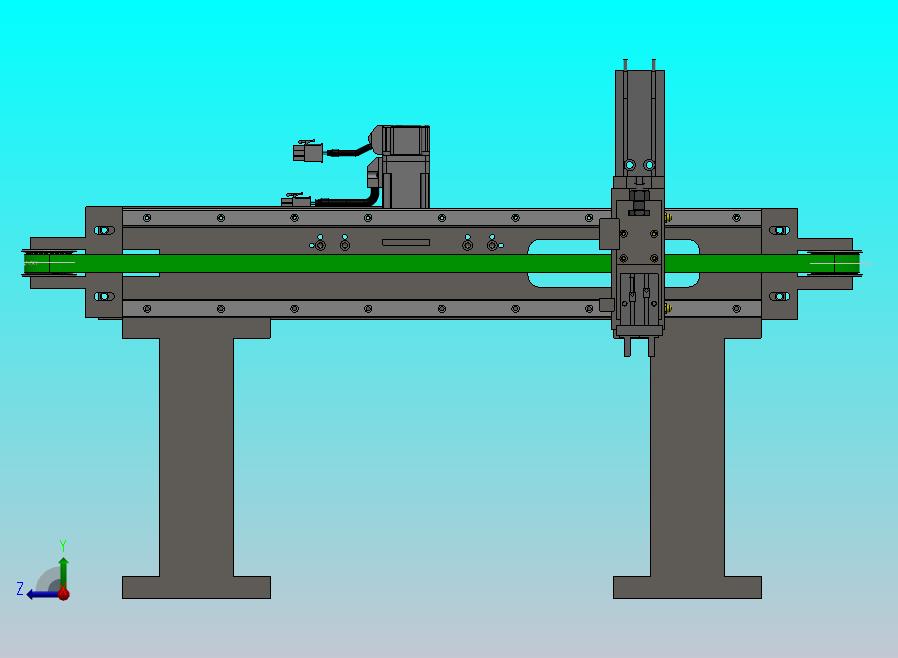 同步带传动的移栽机构