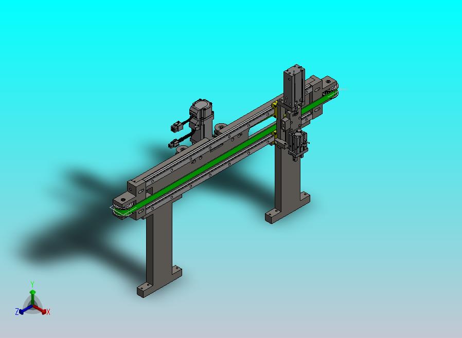 同步带传动的移栽机构