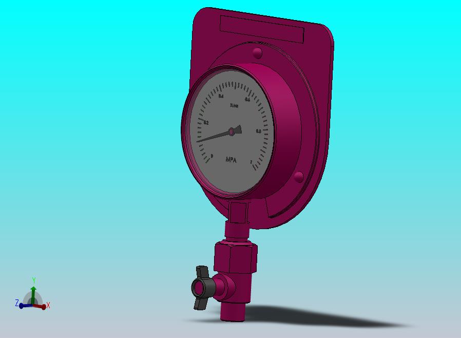 1MPA测压旋钮开关表