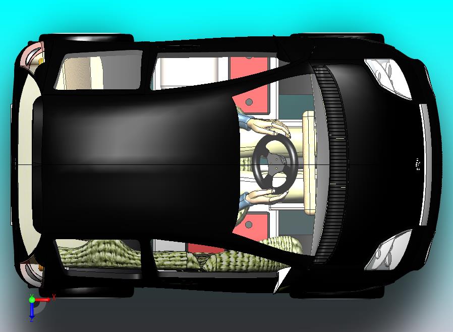 CRK结构轻型概念电动车