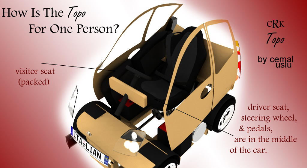 CRK结构轻型概念电动车