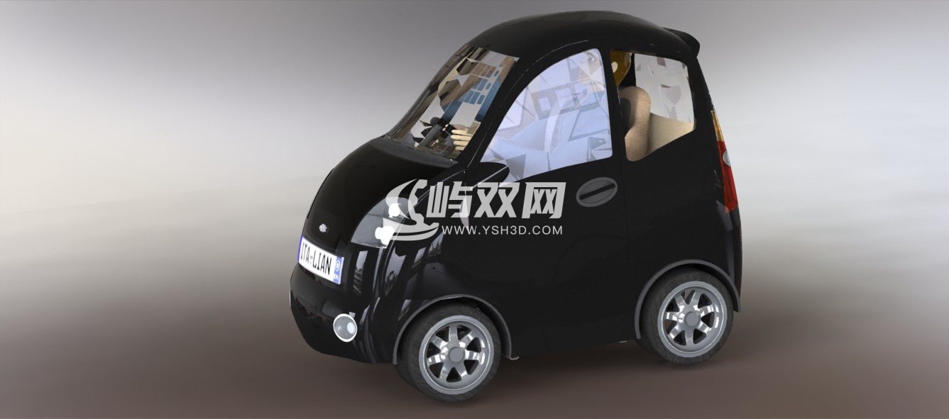 CRK结构轻型概念电动车