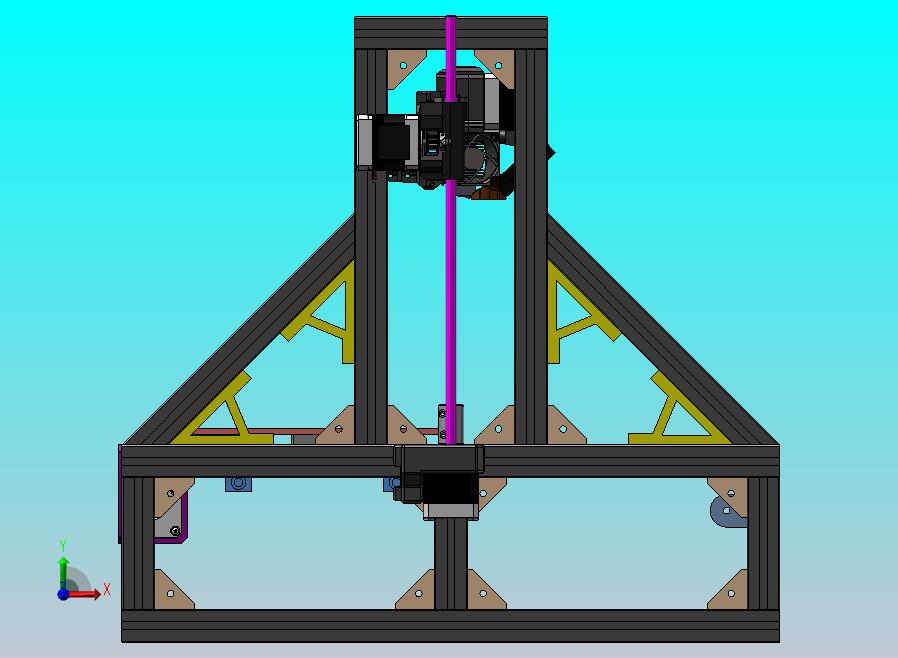 小型3D打印机模型