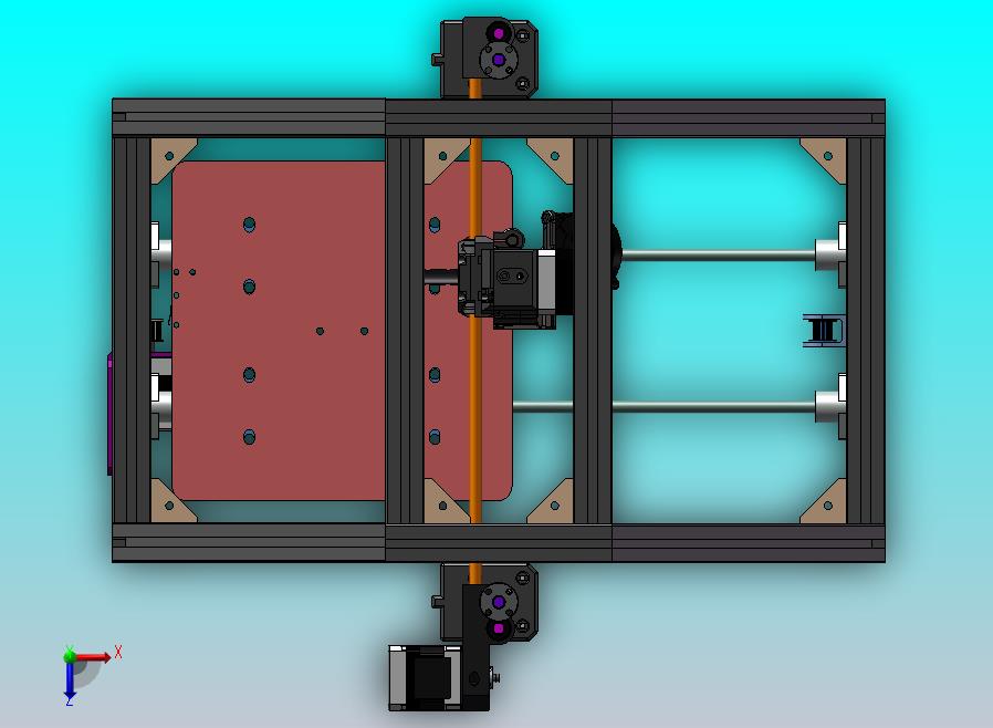 小型3D打印机模型