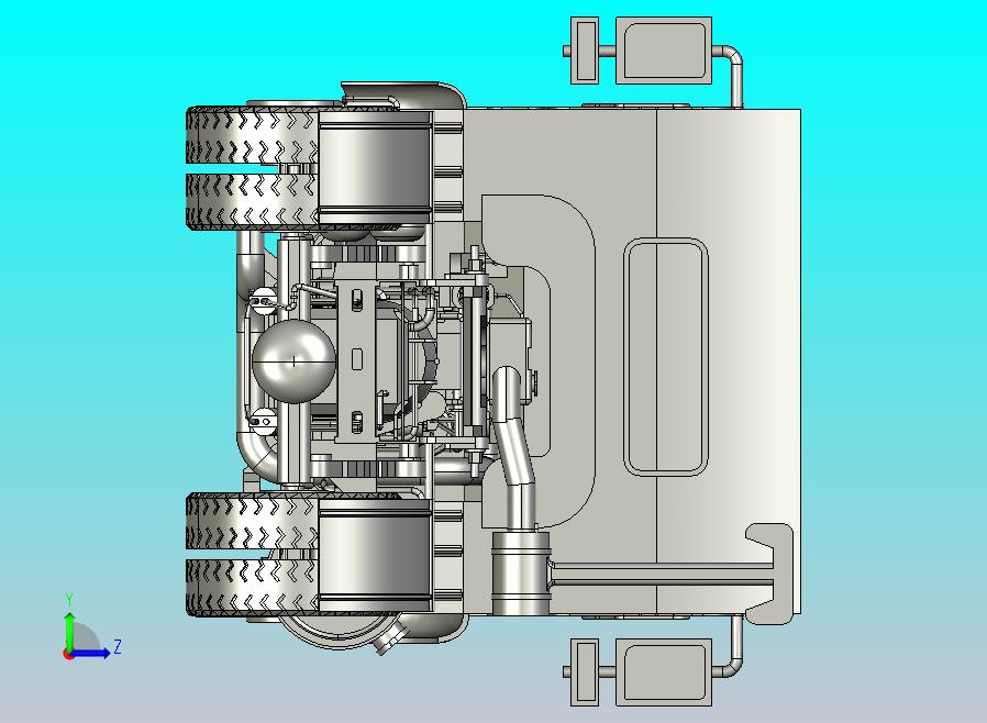 重型集装箱卡车货车半挂车车头模型