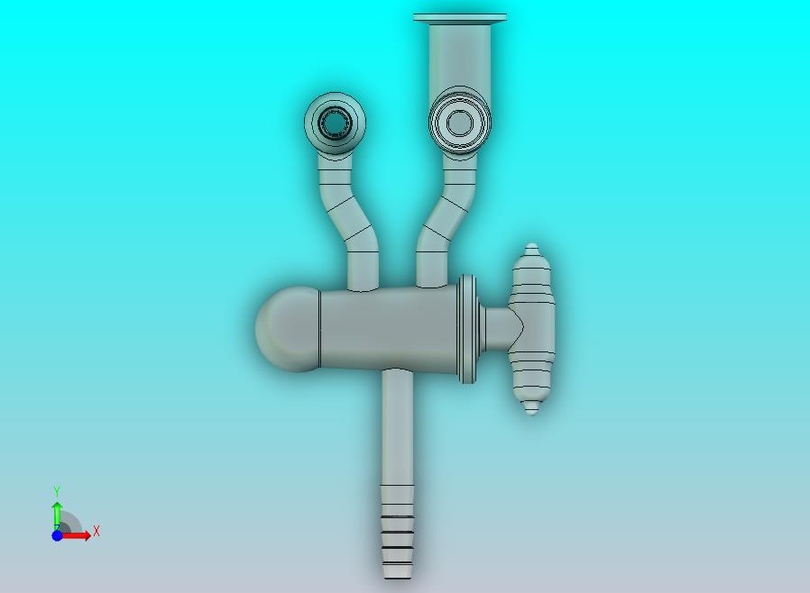 玻璃实验室歧管