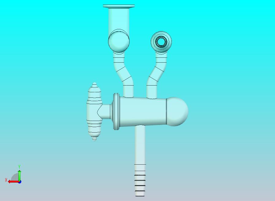 玻璃实验室歧管