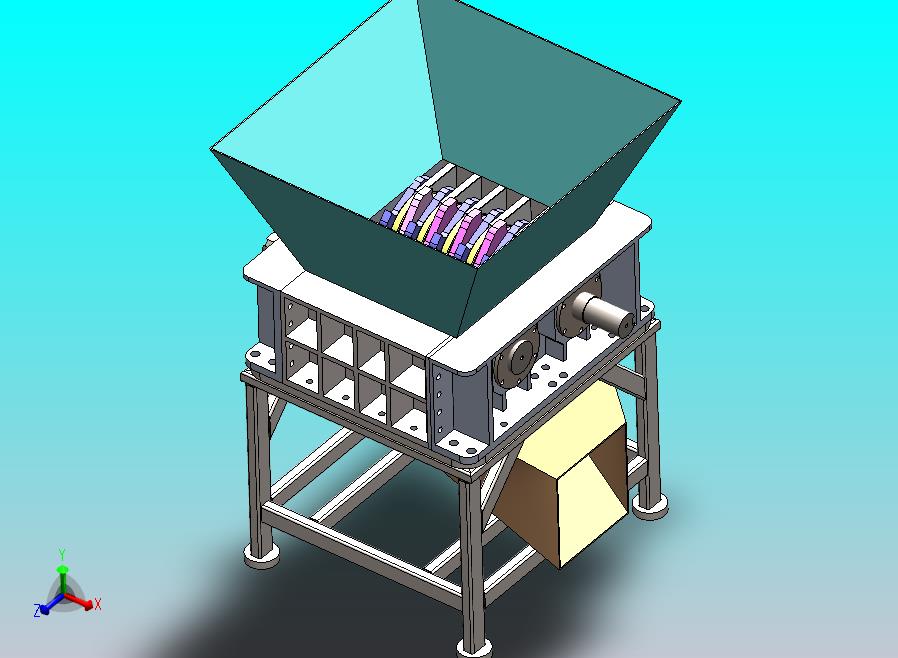 重型塑料破碎机