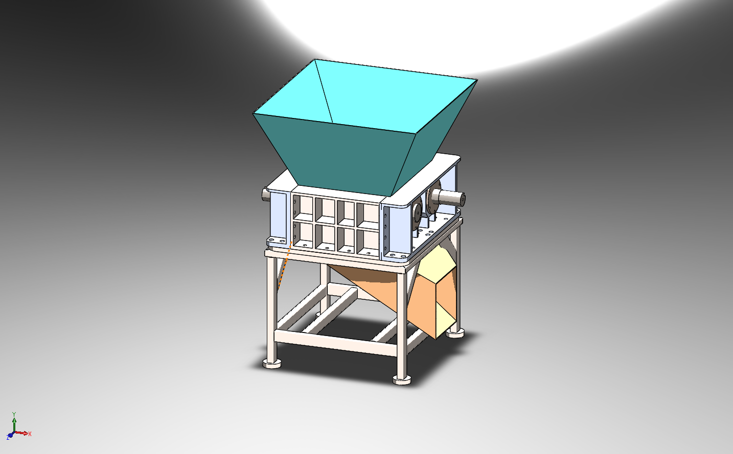 重型塑料破碎机