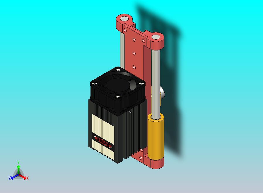 激光机超薄 Z 轴