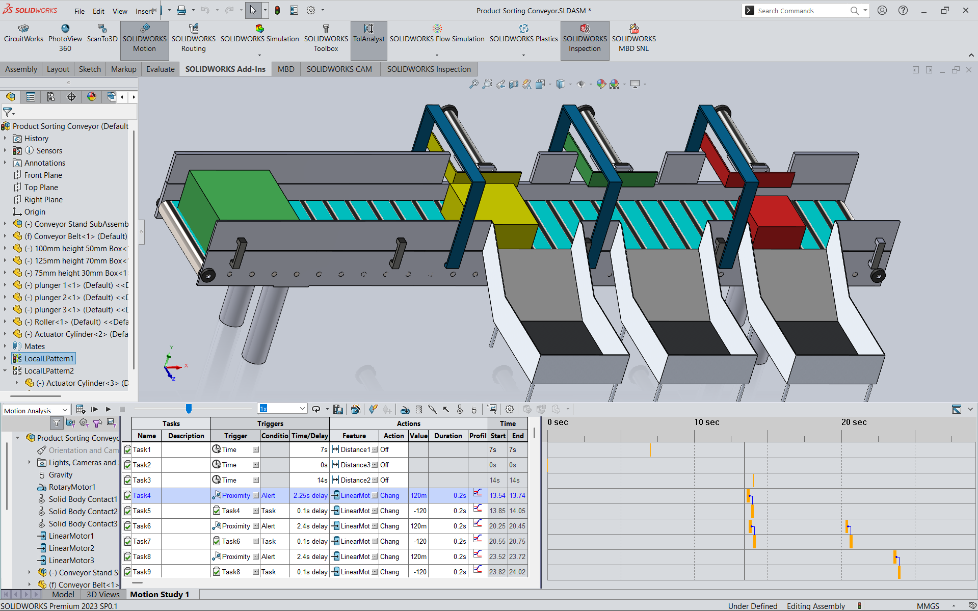 产品分拣输送机