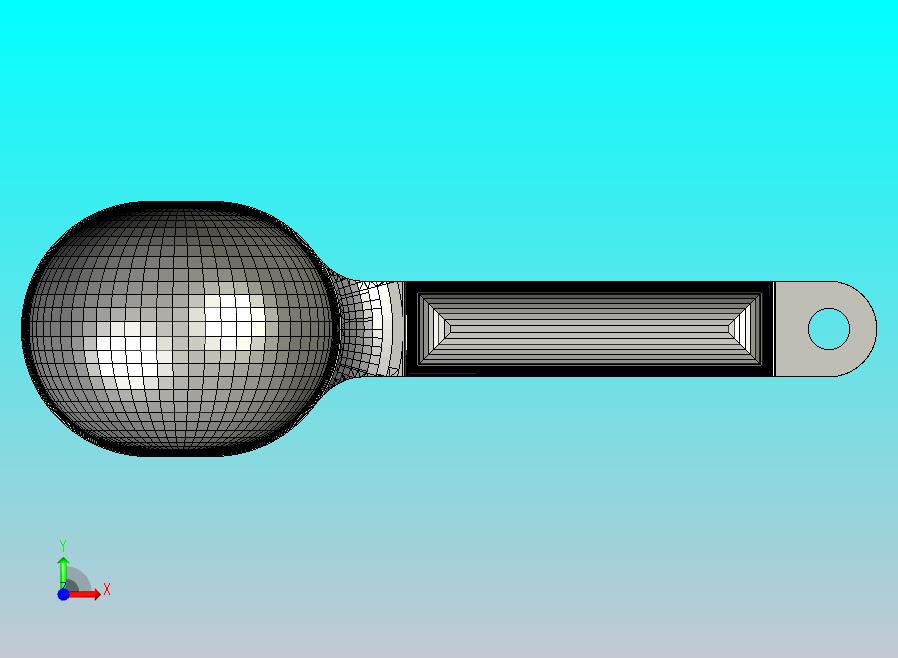 概念便携式垂直轴