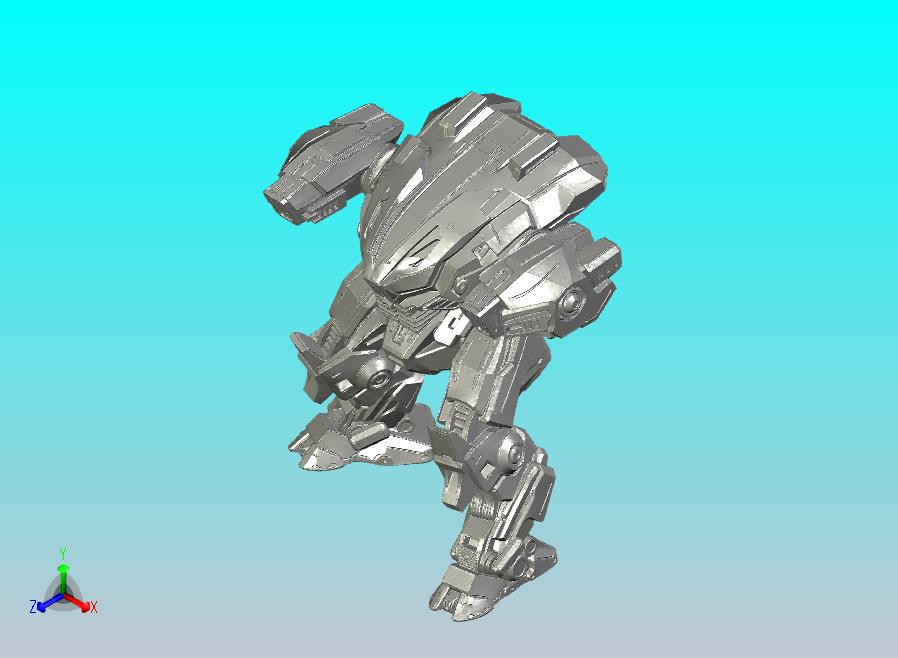 军用武器化机器人