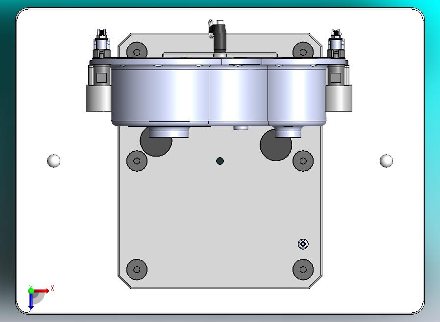 齿轮箱多自由度检测工装