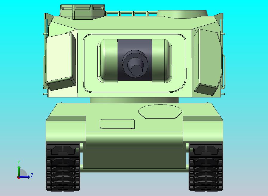 坦克装甲车模型