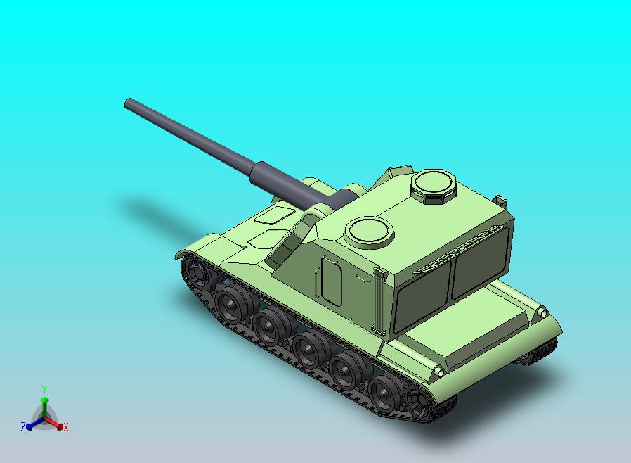 坦克装甲车模型