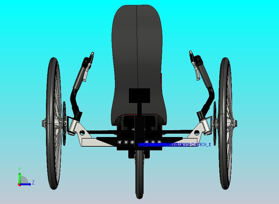 三轮手摇车原型