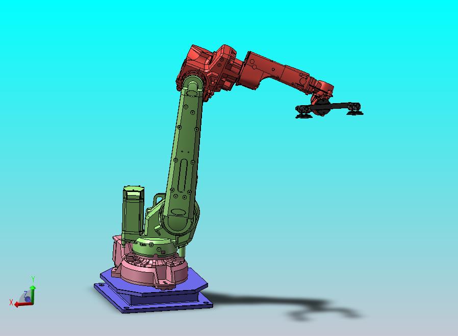 六轴机械臂模型