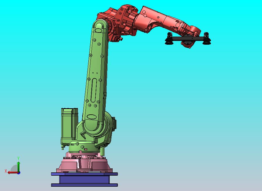六轴机械臂模型