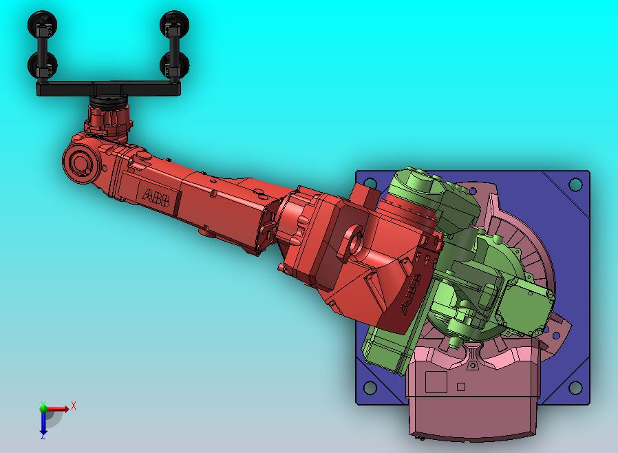 六轴机械臂模型