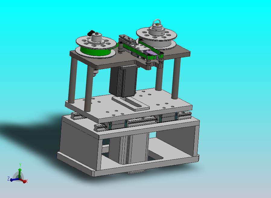 弹簧阻尼的产品清洁机构