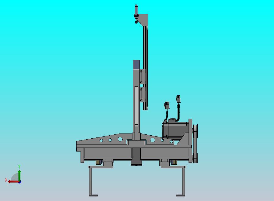 正反丝杠的夹爪机构