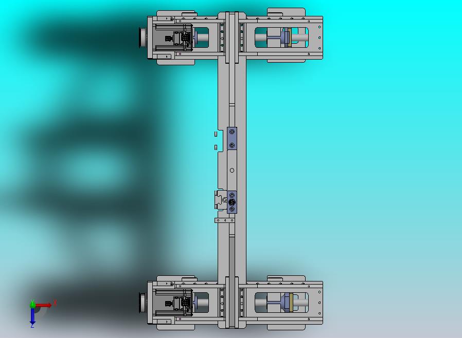 正反丝杠的夹爪机构