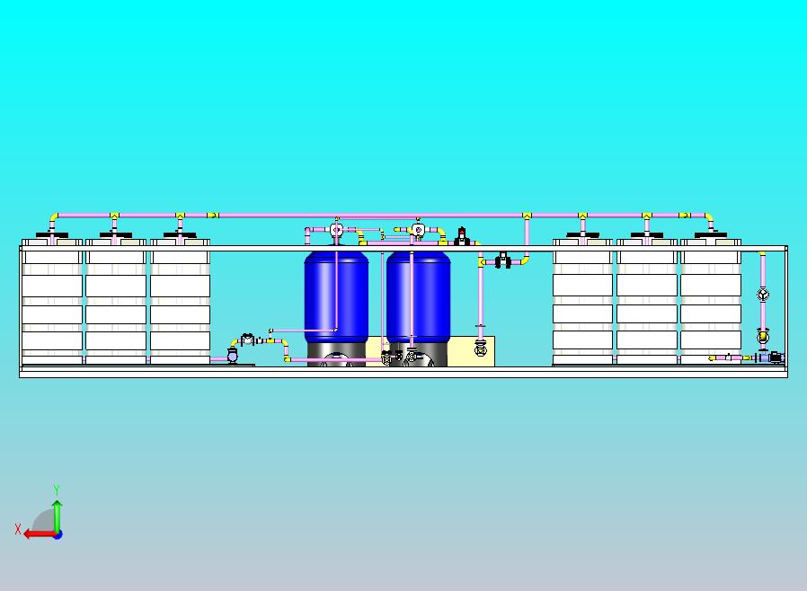 反冲洗管道设计