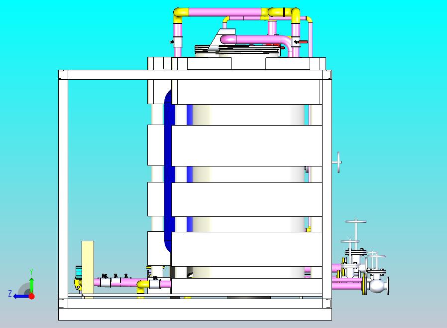 反冲洗管道设计