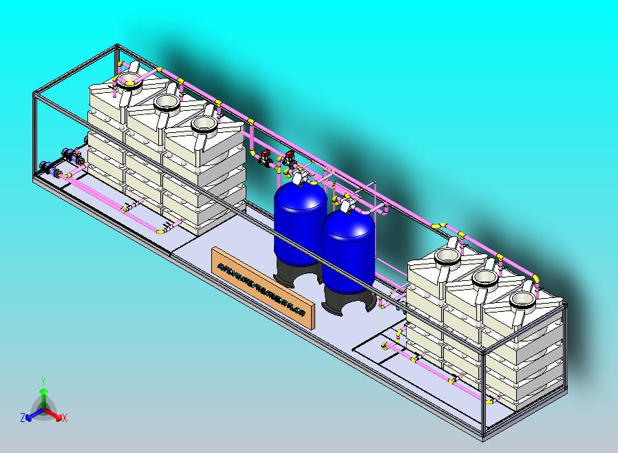 反冲洗管道设计