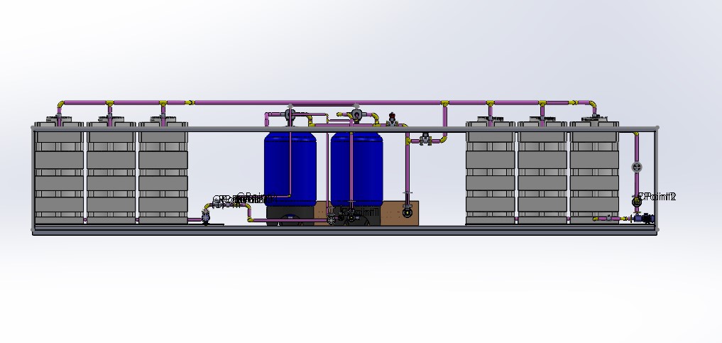 反冲洗管道设计