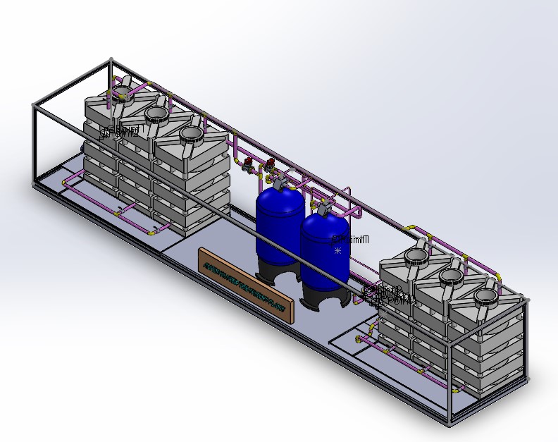 反冲洗管道设计