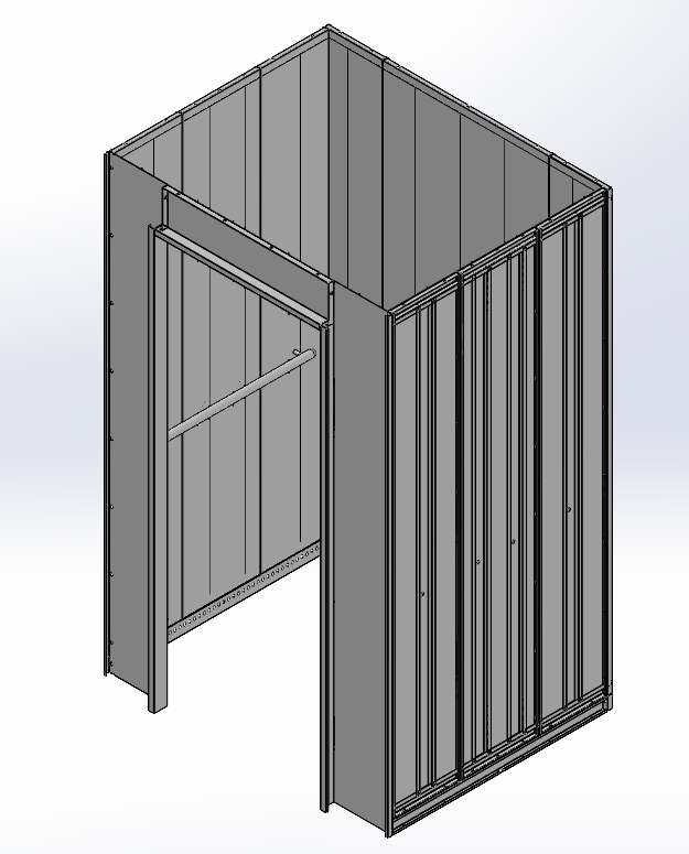 电梯中心开门-电梯全CAD设计
