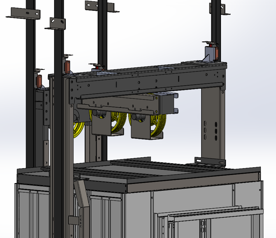 电梯中心开门-电梯全CAD设计
