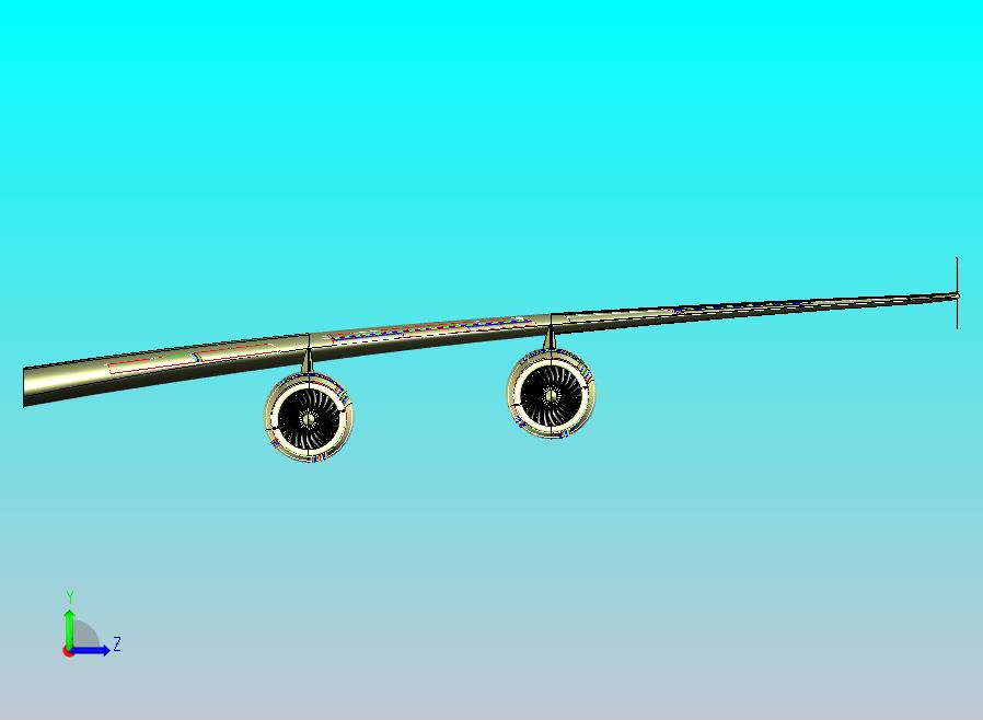 空客 A380 左翼带