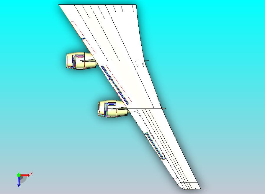空客 A380 左翼带