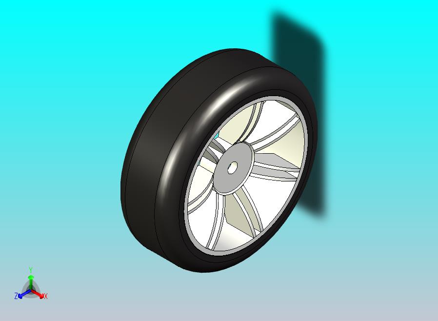 Hotrace 泡沫橡胶轮胎