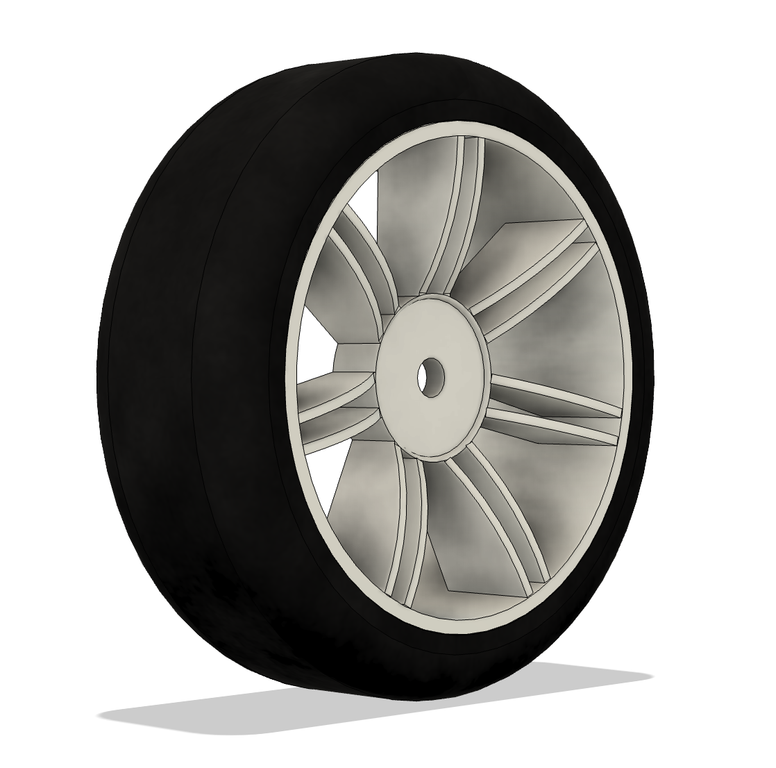 Hotrace 泡沫橡胶轮胎