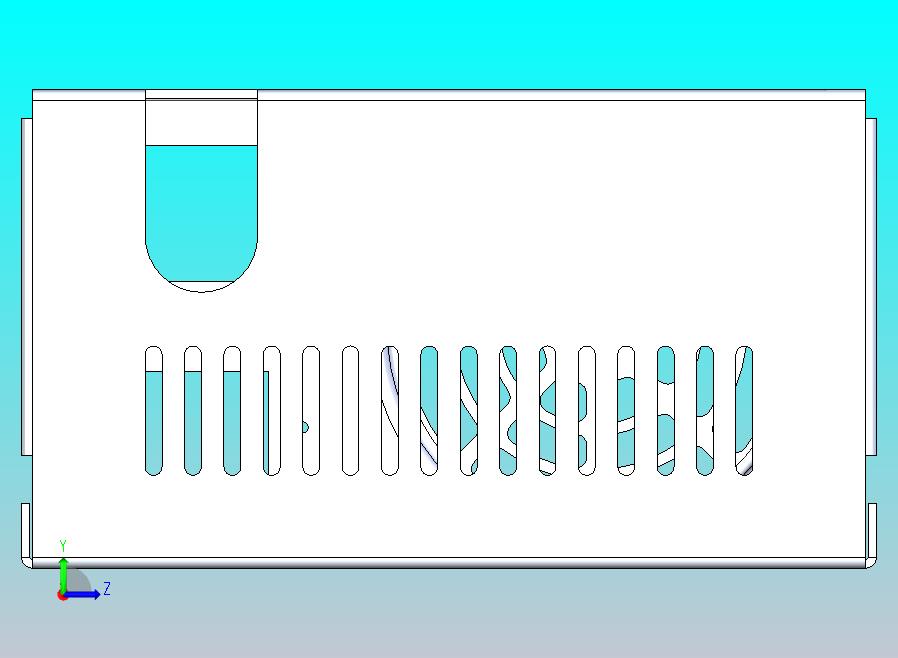 钣金台式电脑电源盒机箱