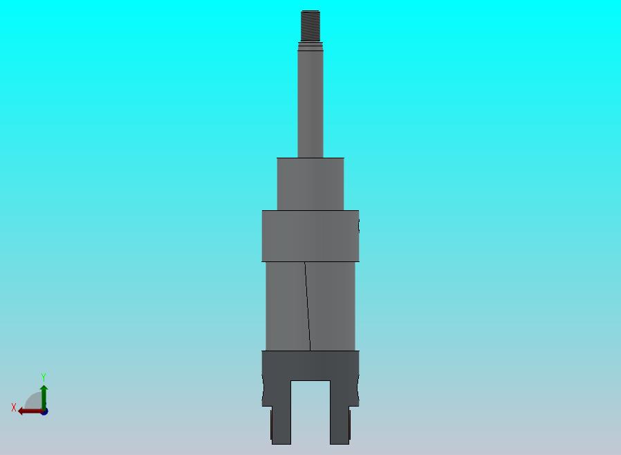 圆形气动缸 50x16x60 mm