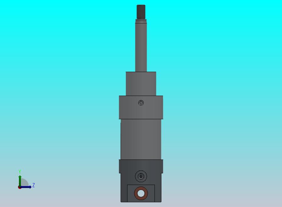 圆形气动缸 50x16x60 mm