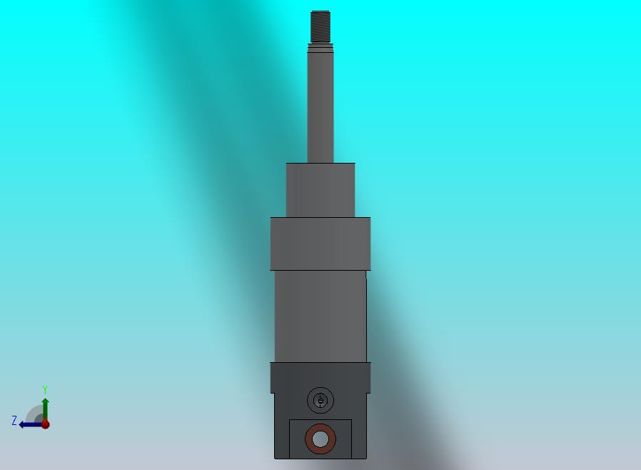 圆形气动缸 50x16x60 mm