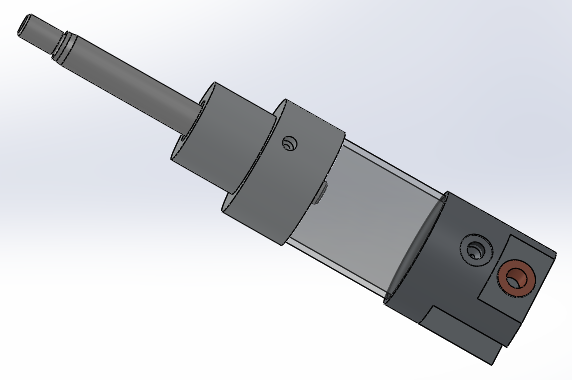 圆形气动缸 50x16x60 mm