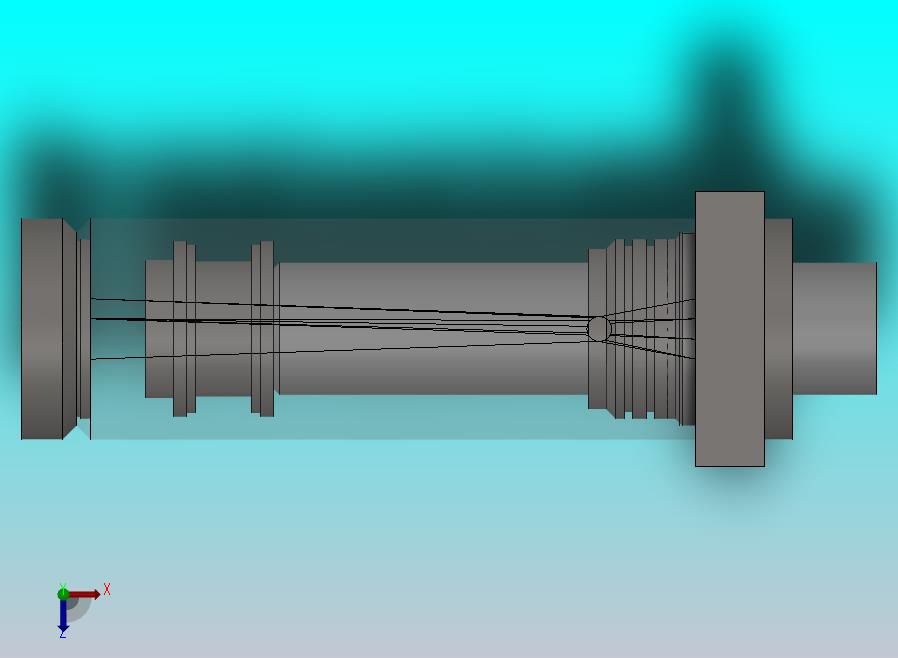 焊接式液压缸（前法兰安装）65x48x135毫米