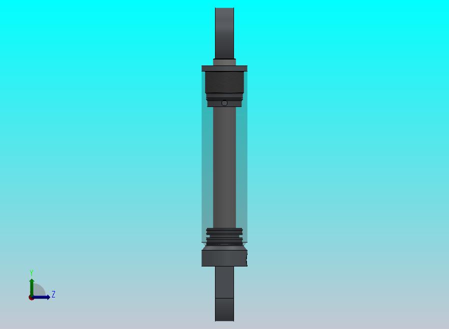 焊接式液压缸（前后安装）80x50x266.5毫米