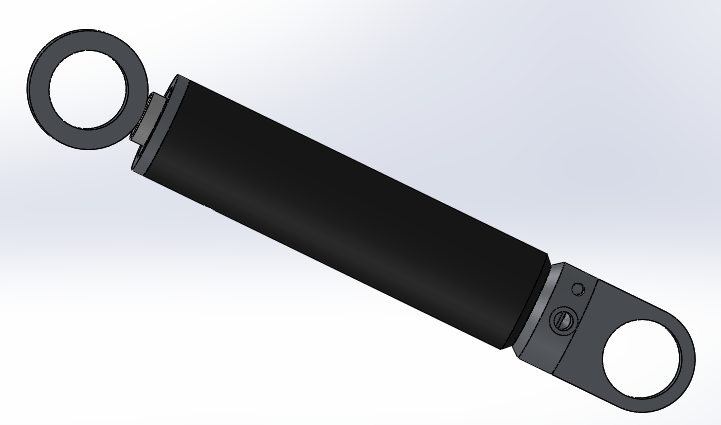 焊接式液压缸（前后安装）80x50x266.5毫米