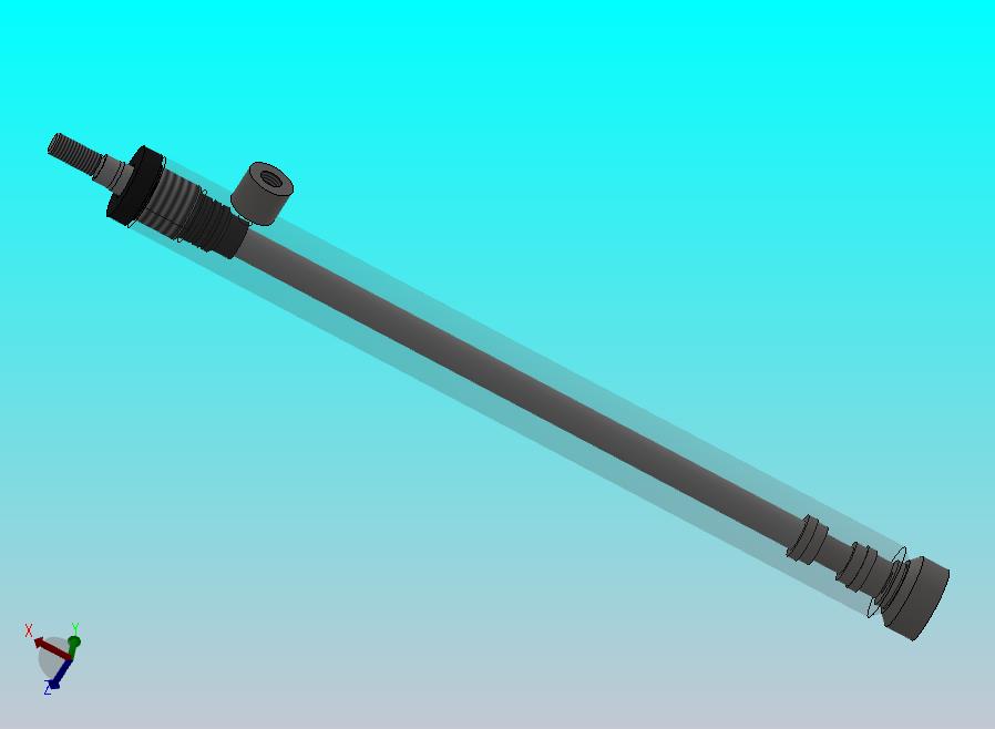 焊接式液压缸 25x16x320 mm